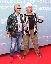 Willy Umland, Wolfgang Fierek @ 20. Agenturen-Sommerfest (©Foto. Martin Schmtz)
